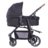 BABYTROLD vankrikorv MALAGA, Black, 13-51SN-L 