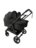 VALCO BABY vankrikorv SNAP DUO, Black Liquorice, SNAP4D09 