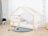 BENLEMI voodikardin, 420x145 cm., White, DT-0002/420X145-BIL 