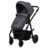 LIONELO universaalne käru AMBER PLUS 3in1, Grey graphite, LO-AMBER PLUS 