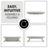 HAUCK kokkupandav vann WASH N FOLD M, Sage, 727010 