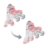 GLOBBER rulluisud Learning Skates 2 in 1, suurus 26–29, pastellroosad, 780-210 