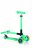 GLOBBER tõukeratas Junior Foldable Light, smaragdroheline 437-107 437-107