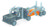 CLEMENTONI SCIENCE & PLAY BUILD ehituskomplekt Autoveok, 240 tk, 75164 