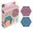 CRAFT ID loovkomplekt Diamond Painting Coaster, kuusnurkne kuju, CR2073/GE 