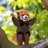 MAKEBUG 3D paberist pusle Red Panda, MB-B-0013 