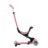 GLOBBER tõukeratas Go Up Deluxe Lights 360°, pastellroosa, 699-310 