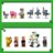 21596 LEGO® Minecraft® Evokeri küla rünnak 