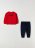 OVS BOY9-36M JOGGING L/S 2H 30-36 RED 001922215 