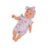 LULLABABY beebinukk lillelise kleidiga, LBY7303Z 