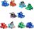 PJ MASKS Figuurikomplektiga sõidukid, assortii, F26495L0 F26495L0