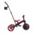 GLOBBER kolmerattaline jalgratas Explorer Trike Foldable 4 In 1, punane, 732-102 