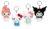 HELLO KITTY pehme mänguasi võtmehoidja, 10 cm, assortii., 760026148