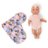 LULLABABY beebinukk üheosalise kleidi ja mähkmega, LBY7304Z 