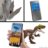 JURASSIC WORLD 1:32 interaktiivne Carnotauruse dinosaurus, JKG85 