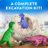 NATIONAL GEOGRAPHIC komplekt Dinosaur Excavation, CRNGDINOPDQINT 