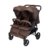 BABYTROLD kaksikute käru OS2, Chocolate, 13-82BRO 