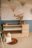KLUPŚ lastevoodi koos kummutiga COMPACT 3in1, 120x60 cm., Beech 