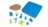 KINETIC SAND kineetilise liiva komplekt Rannaloss, 6067801 