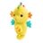 BABY EINSTEIN rahustav pehme mänguasi Seahorse Soother, kollane, 17400-000 