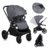 LIONELO käru MIKA PLUS, Grey stone, LO-MIKA PLUS 