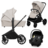 LIONELO universaalne käru MIKA PLUS 3in1, Beige sand, LO-MIKA PLUS 3IN1 