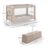 KINDERKRAFT reisivoodi-maneež LEODY UP, Beige, KCLEODUPBEG0000 