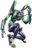 Blokees transformaator  Evangelion Action Edition, 73501 