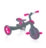 GLOBBER kolmerattaline jalgratas Explorer Trike Foldable 4 In 1, punane, 732-102 