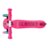 GLOBBER tõukeratas Go Up Deluxe Flash Lights, fuksia, 748-610 