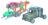 CLEMENTONI SCIENCE & PLAY BUILD ehituskomplekt Autoveok, 240 tk, 75164 