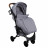 MILLI Ride jalutuskäru Light Grey 4752062146313