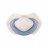 Canpol babies silikoonist sümmeetriline lutt 6-18m PURE COLOR 2tk 22/656_blu 22/656_blu