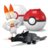 MEGA CONSTRUX POKEMON tule-tüüpi Poke-pallid, HTJ06 