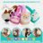 SQUISHMALLOWS pehmed Bluetooth-kõrvaklapid Lola, HMSQMBT-LOLA 
