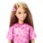 BARBIE FASHIONISTAS nukk roosas mustrilises kostüümis, JJN62 