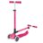 GLOBBER tõukeratas Go Up Deluxe Lights, fuksia, 748-610 