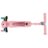 GLOBBER tõukeratas Go Up Deluxe Flash Lights, pastellroosa, 748-710 