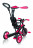 GLOBBER kolmerattaline jalgratas Trike Explorer 4in1, punane, 632-102 632-102