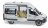 BRUDER MB Sprinter matkaauto koos juhiga, 02672 02672