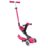 GLOBBER tõukeratas Go Up Deluxe Lights, fuksia, 748-610 