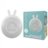 MARY'S äratuskell - öölamp RABBIT, White, MW20773 