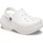 CROCS sussid BELLA valged, 210062-100 42,5 suurus 