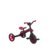 GLOBBER kolmerattaline jalgratas Explorer Trike Foldable 4 In 1, punane, 732-102 