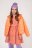COCCODRILLO jope OUTERWEAR GIRL KIDS, oranž, WC3152707OGK-006 WC3152707OGK-006-122