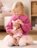 LULLABABY beebinukk roosa kleidiga, LBY7302Z 