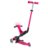 GLOBBER tõukeratas Go Up Deluxe Lights, fuksia, 748-610 