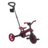 GLOBBER kolmerattaline jalgratas Explorer Trike Foldable 4 In 1, punane, 732-102 