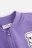 COCCODRILLO pullover with zipper ACADEMY GIRL KIDS, lilla, ZC4132201AGK-016-122, 122 cm 