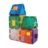 CLEVERCLIXX magnetkonstruktor Glitter Tiles Pack, 16 osa, CC-1023 